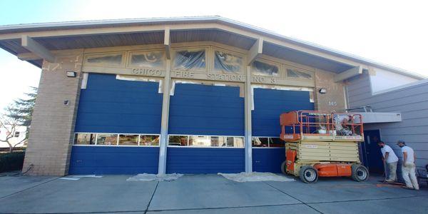 Painted Chico's Fire Station #3