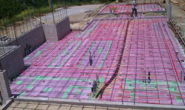 Radiant Slab Installation