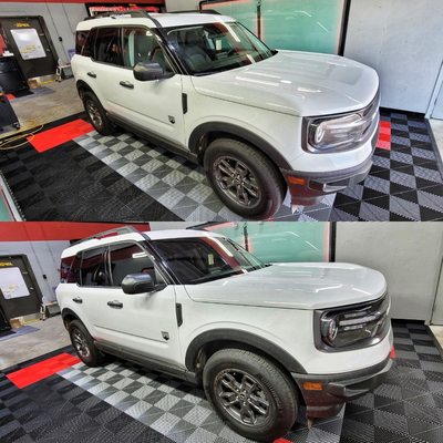 2021 Ford Bronco Sport - Xpel 5% CS lifetime color stable film all around with brow strip! Transferable Lifetime Warranty!