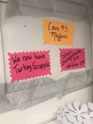 Those looking for a healthy twist, Turkey Scrapple