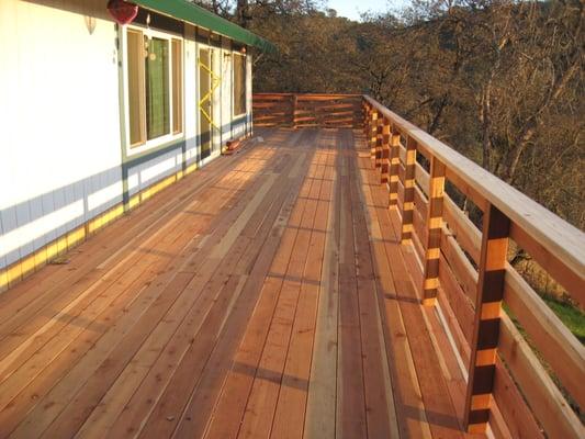 Deck Repair Performed by our repair crew