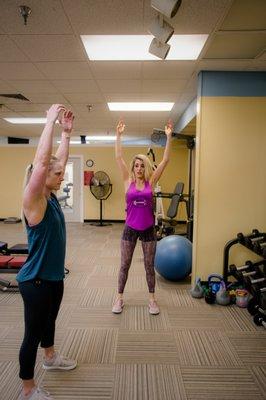 Sarah Will perform a postural assessment to design the perfect program for you.