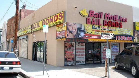 Los Angeles bail bonds side exterior view