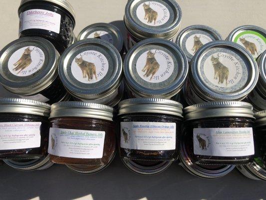 Wonderful jellies and jams