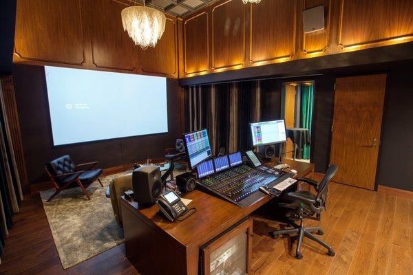 72 & Sunny Recording Studio in Playa Vista, CA. Design and Integration by MW Audio Visual.