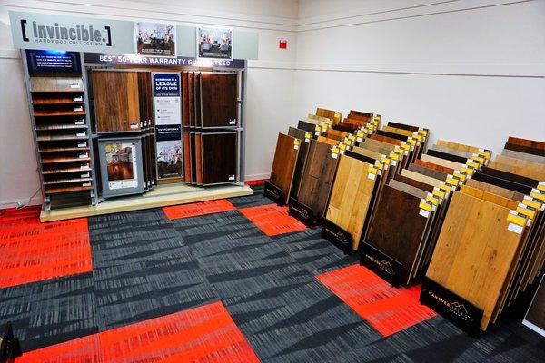 Huge selection of Hardwood .