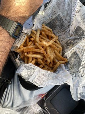 House Seasoned Fries (a little too much seasoning imo)