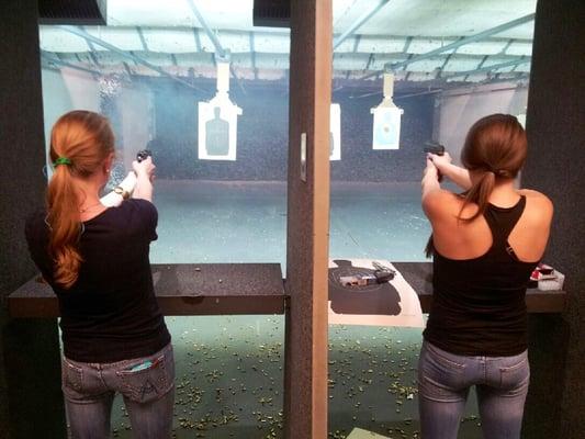 First time fun at the Firing Line