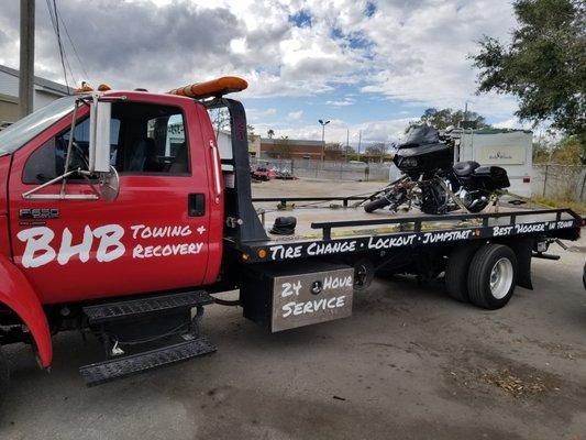 BHB Towing and Recovery | Kissimmee, FL | Towing | Flatbed Towing | Roadside Assistance