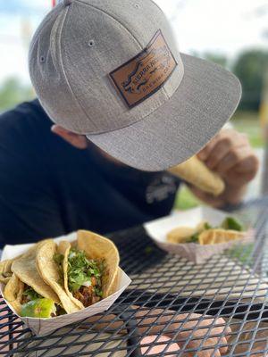 Great tacos! Apastor and Carne Asada