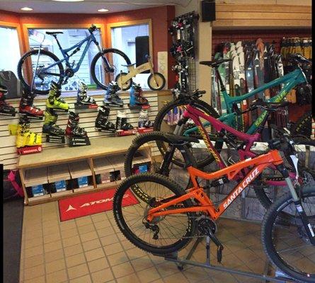 Santa Cruz Bikes available for demo