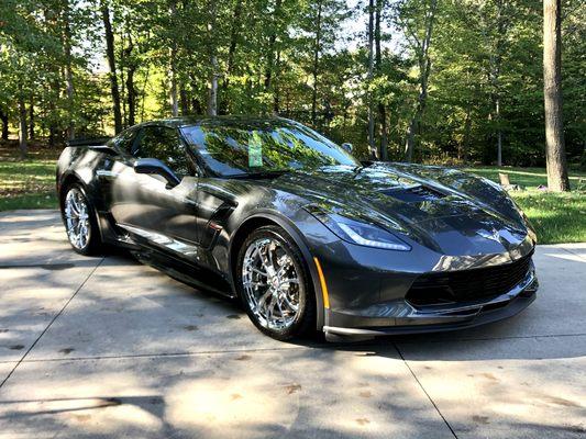 Corvette C7 Grand Sport: 1-Stage Correction, Sauce Pro Coating, Standard Interior