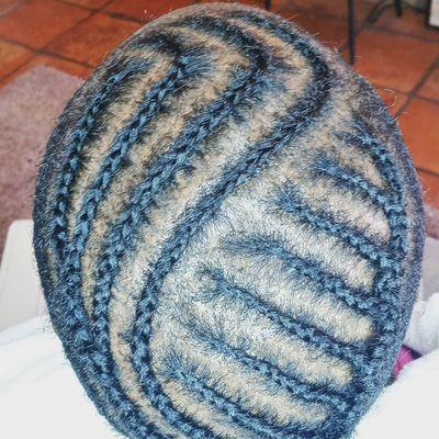 1 inch hair. I also braid very short hair and provide products for hair growth and maintenance.