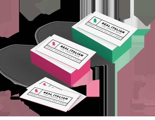 How about some "Painted Edge" business cards?  Stand out in a crowd with these!