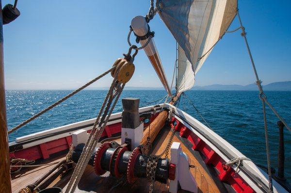 schooner sailing on Penobscot Bay