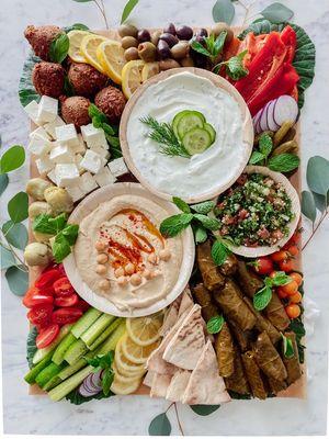 Mediterranean Mezze Board