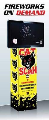 New 'Cat Scan' allows you to scan any Black Cat firework to view a preview of the display!