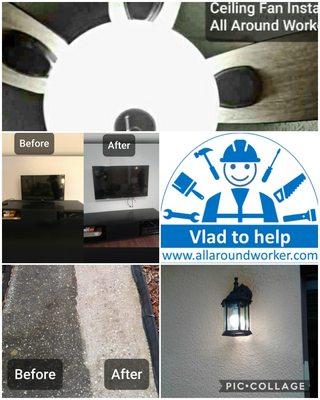 Recent Handyman work done in Orlando