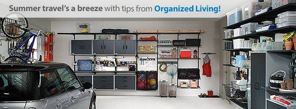 Closet and garage  systems made in America  by Organized Living