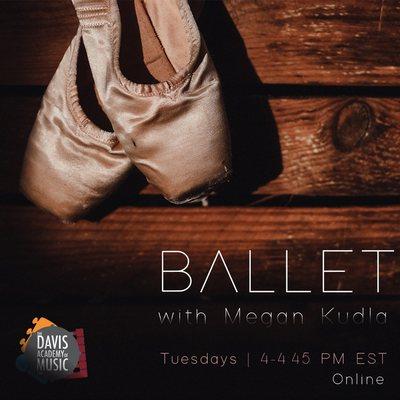 Learn Ballet at the Davis Academy of Music!