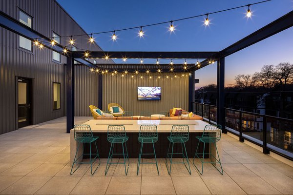 Rooftop Deck with Entertainment Area