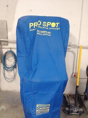 New aluminum repair equipment