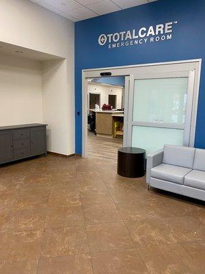 Lobby of TotalCare Emergency Room in DeSoto TX