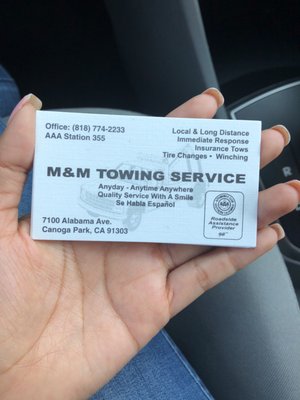 Best trustworthy towing company!!