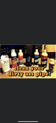 Cleaning supplies