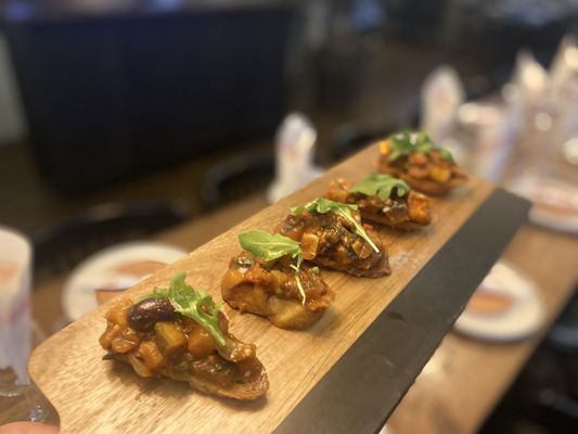 Eggplant  Bruschetta!