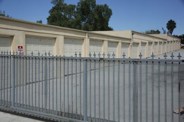 Gated, garage parking