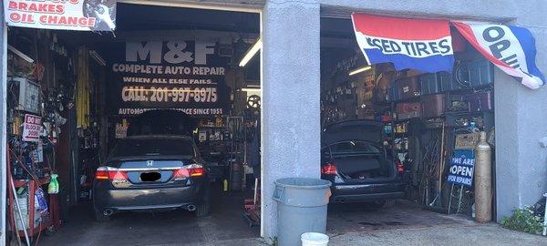 M&F AUTO REPAIR & MAINTENANCE SERVICE SINCE 1951!