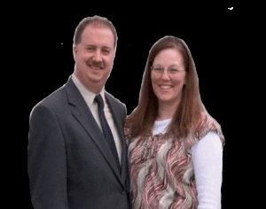 Pastor Eric Anderson and his wife, Donna.