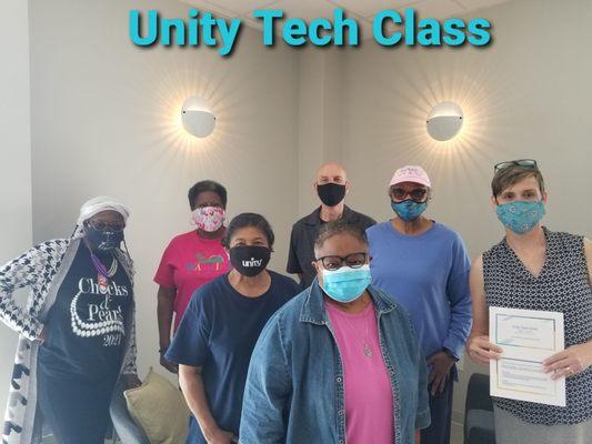 Tech class at Unity