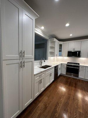 John's Creek - Ga, Kitchen remodel include layout upgrade.