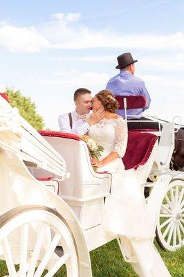 Carriage services for weddings.