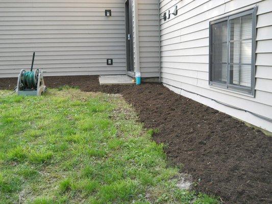 Grade with Mulch