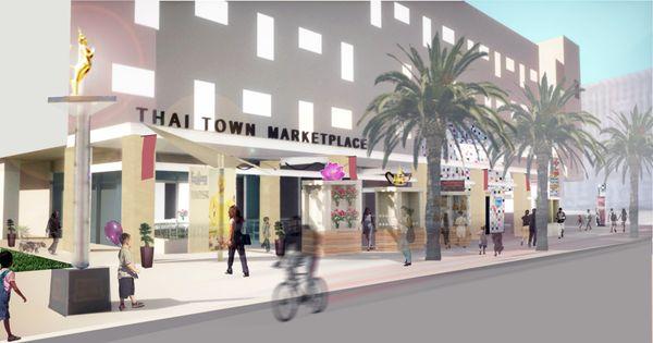 Opening this January... Thai Town Marketplace! It will be a food hall/public market located in Los Angeles' Thai Town!