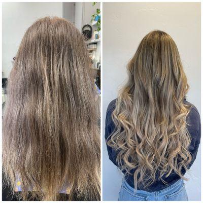 Concealed Beaded Hair Extension