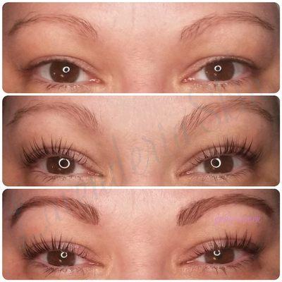 Yumi lash lift and brow tint