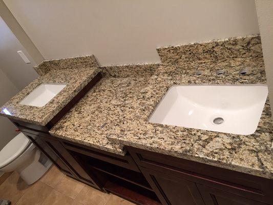 Bathroom counter top