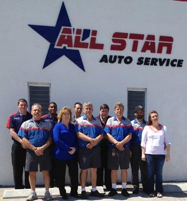 All Star Auto Service Staff