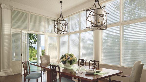 Hunter Douglas Silhouette® Shades with LiteRise