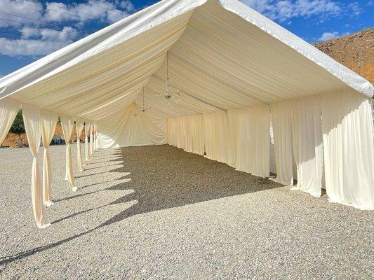 Tent Draping 20x60