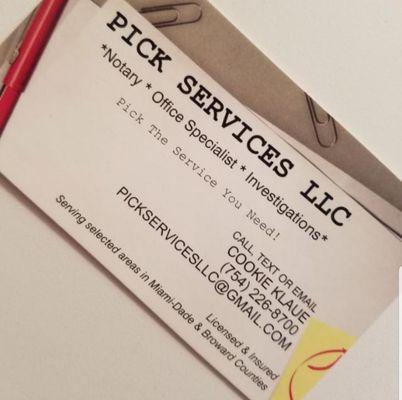 PICK Services LLC