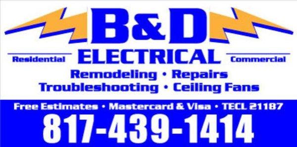 B & D Electrical Co