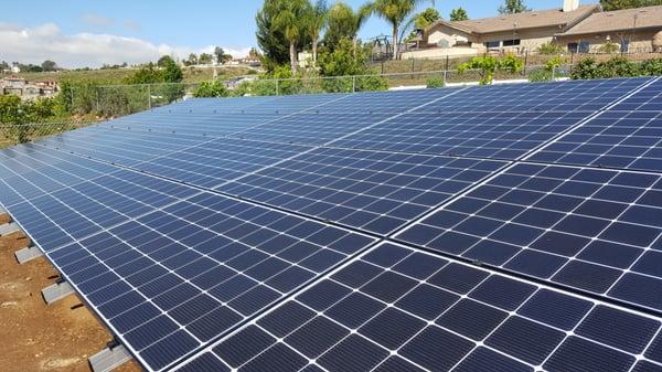 Ground Mount System in Blossom Valley, CA