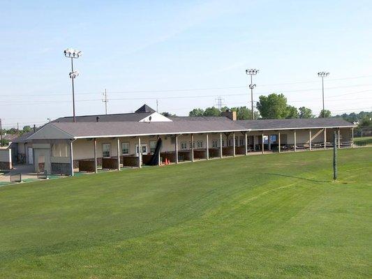 The #1 driving range in Akron with 17 heated stalls.