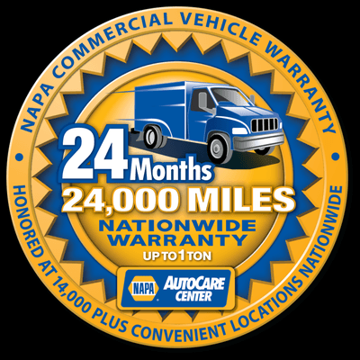 We are now a NAPA Certified Truck Center