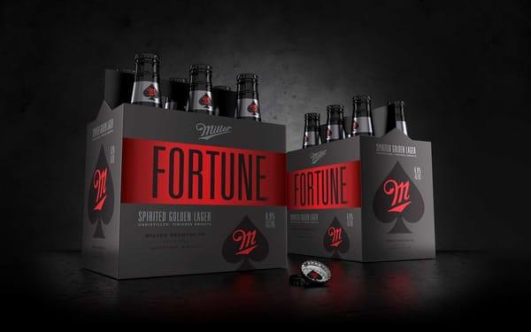 Miller Coors Fortune beer packaging design